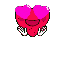 Gif animé coeur yeux